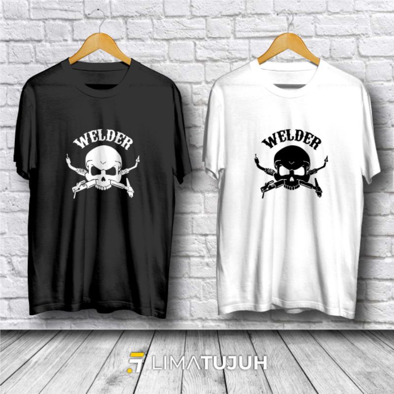 Kaos Baju Welder Bahan Premium