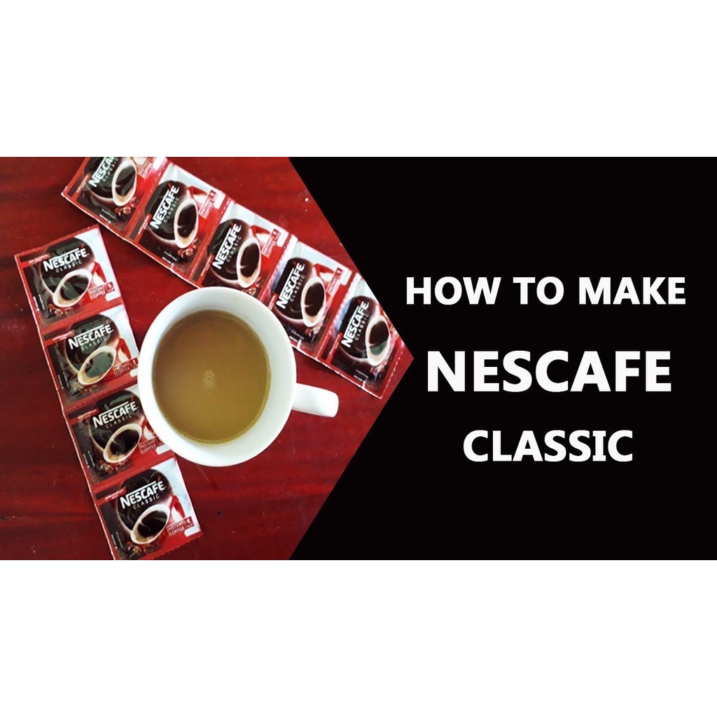 NESCAFE CLASSIC SACHET PACK 60 x 2 GR