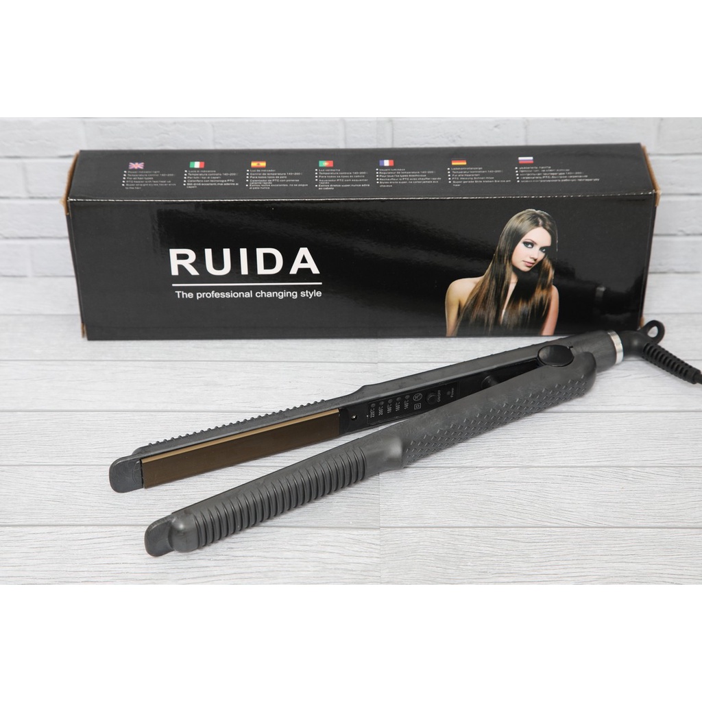 RUIDA 4in1/catokan rambut/catok rambut/catok lurus curly  blow in blow out DIJAMIN TERBAIK DAN BAGUS-ORIGINAL