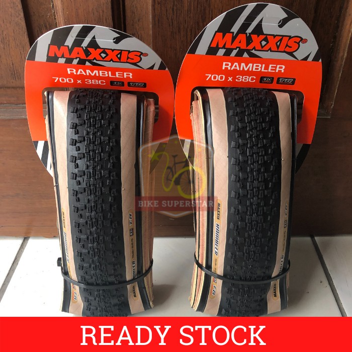 Ban Luar Sepeda Gravel 700 x 38c Maxxis Rambler Kevlar Tubeless Ready