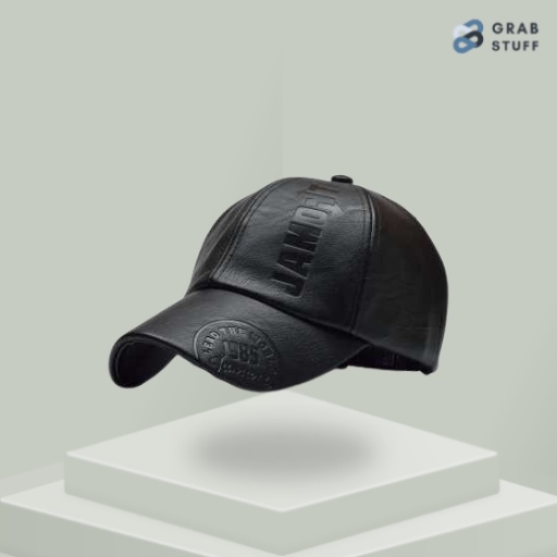 Topi Trucker Baseball PU Leather /  Topi Kulit Pria Dewasa Topi Baseball Polos Topi Baseball Cewek Polos Murah Elegant / Topi Hat Pria Cowok Distro Baseball Basebal Cap Snapback Keren Aksen Kulit Faux Leather Caps Golf Sport Aksesoris Fashion Topi Murah