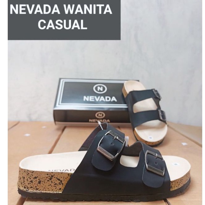 Sandal Casual NVD Cewek | Sendal Puyuh Gasper Slip On NVD Tamara