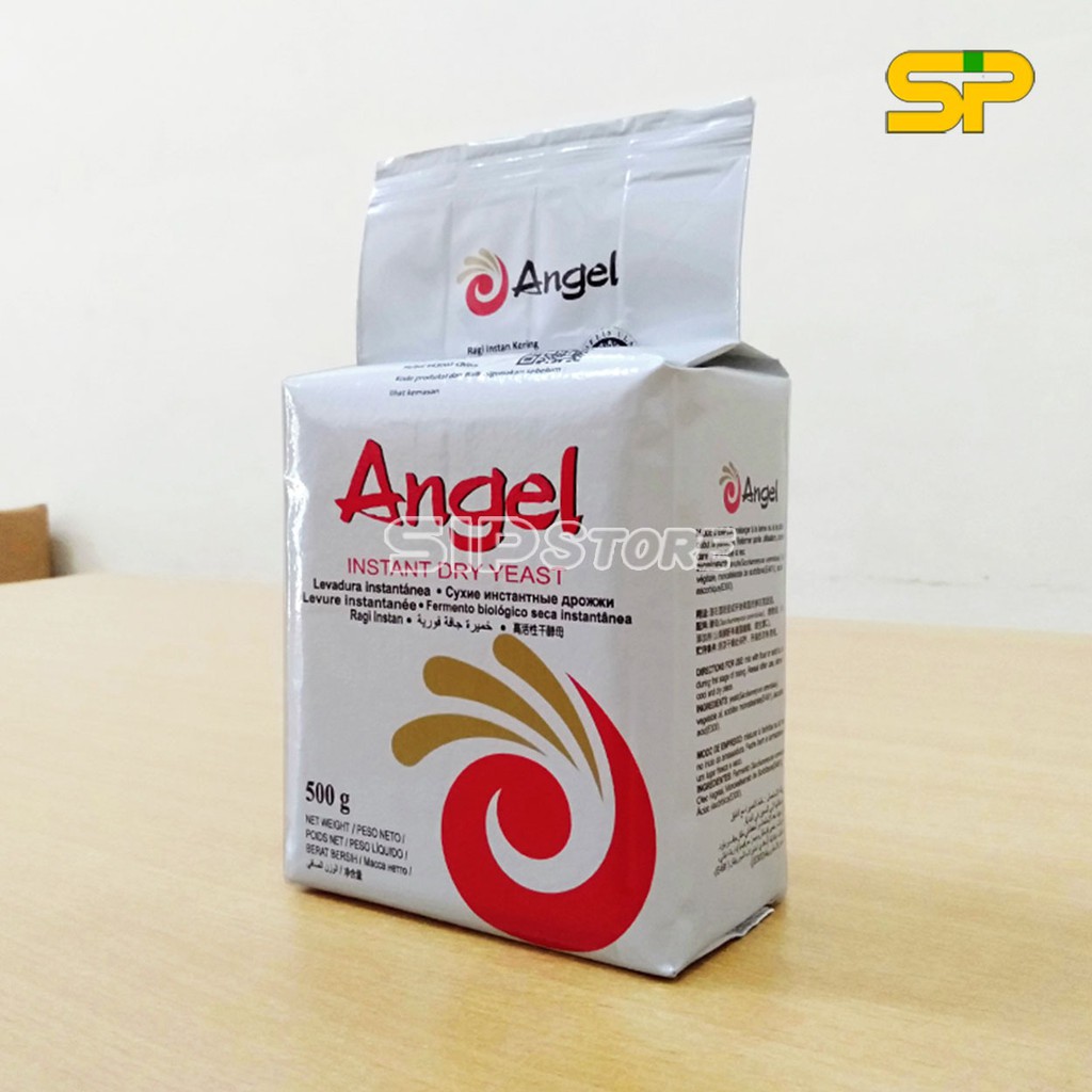 ANGEL Ragi Instan 500gr / Pengembang Kue / Instant Dry Yeast White