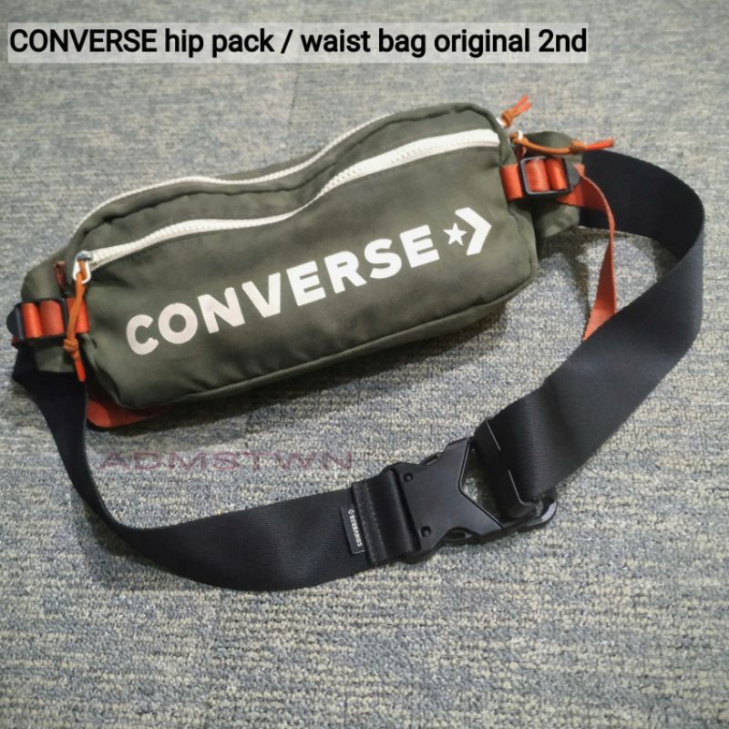 CONVERSE original waistbag waist bag tas selempang 2nd second bekas murah bagus