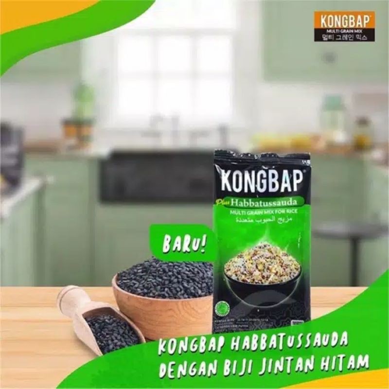 

Campuran untuk NASI SEHAT / KONGBAP 1 SACHET HITAM