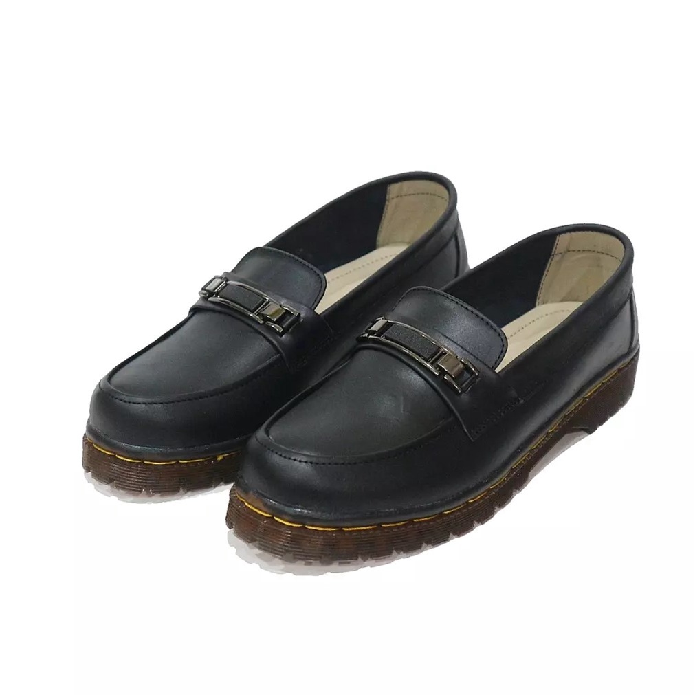 Sepatu Wanita Dokmart Loafer Korea Style Kulit Shuffle Series