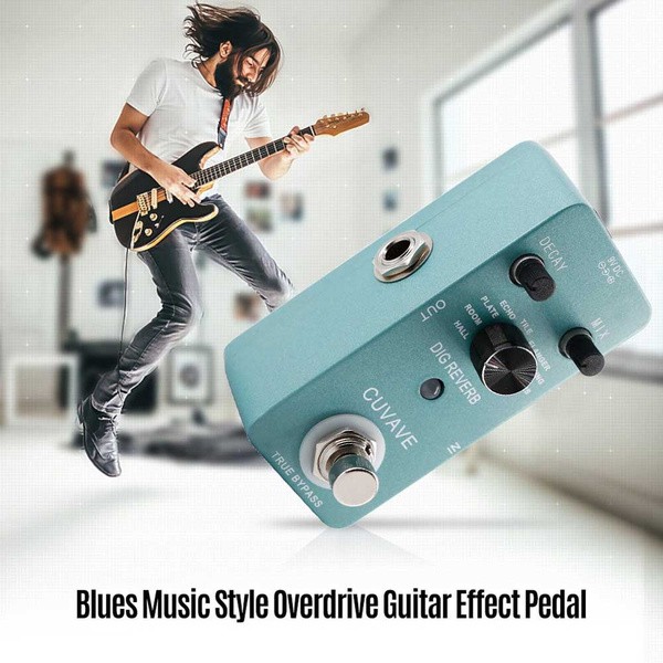 CUVAVE DIG REVERB Delay Pitch Effect Pedal with 9 Types True Bypass Digital Effects guitar parts