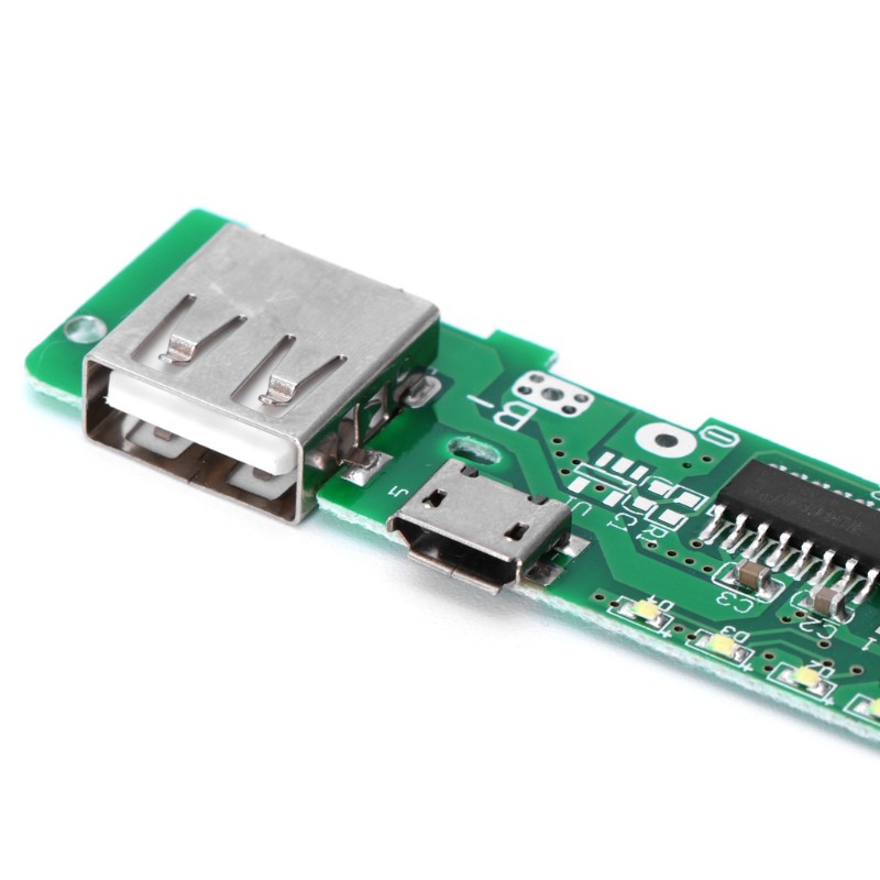 Vivi Modul Board Pcb Power Bank Usb 5v 2a Untuk Baterai 18650