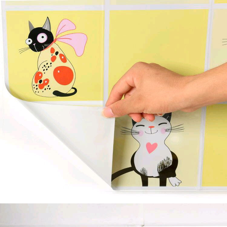 【GOGOMART】Sticker Dapur Anti Minyak / Wallpaper Tahan Suhu Panas - WALL STICKER