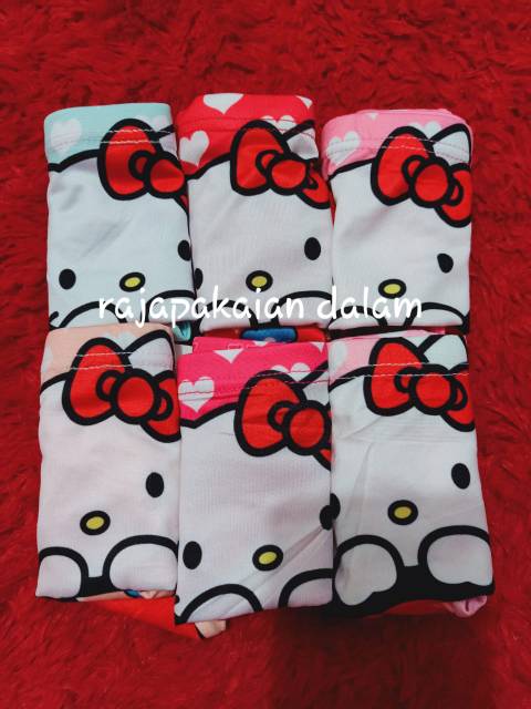 Celana Dalam Boxer anak perempuan Hello kitty