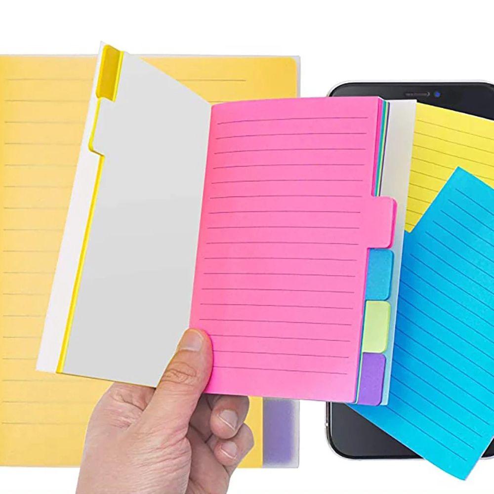 Agustinina Sticky Notes Alat Tulis Anak Sekolah Planner Stiker Notepad Tulisan Pad Self Adhesive Bendera Index Tab