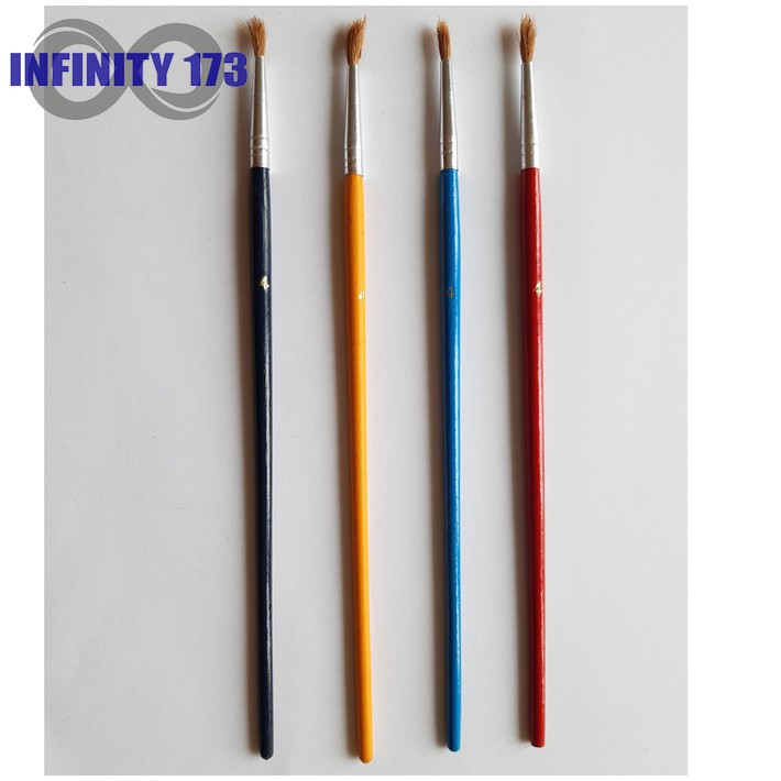 

Brush / Kuas Cat Air WARNA / Cat Minyak / Lukis / GAMBAR Acrylic NO 4 INFJ