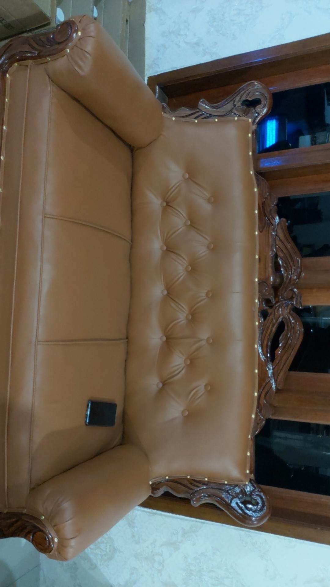 Kursi Sofa / Kursi Tamu Grandong Coklat 1 Set