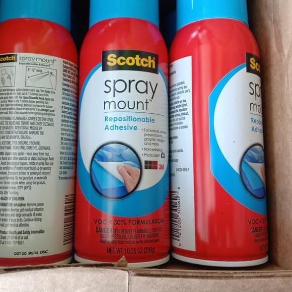 

☝ Lem Semprot (Spray Mount) Scoth ➻