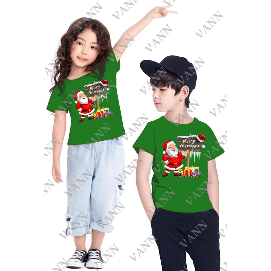 BAJU NATAL /KAOS NATAL ANAK-ANAK/ KAOS NATAL SPESIAL/ KAOS MERRY CHRISTMAS ANAK /PAKAIAN ANAK LAKI-L
