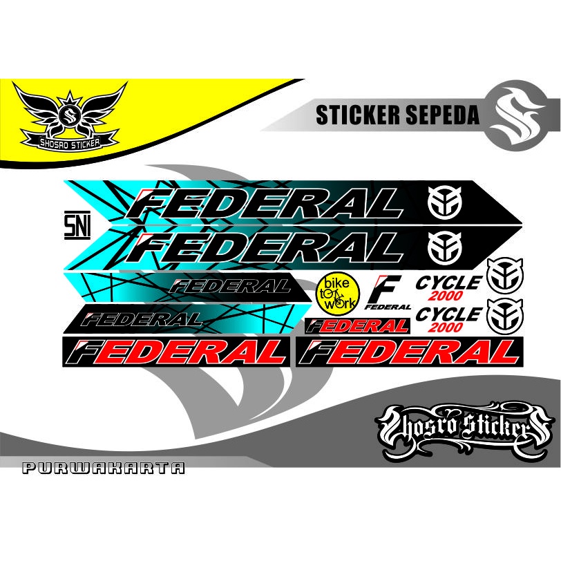 STICKER SEPEDA UNIVERSAL VARIASI / STRIPING SEPEDA MTB ALL STICKER MOTIF STRIPING SETIKER