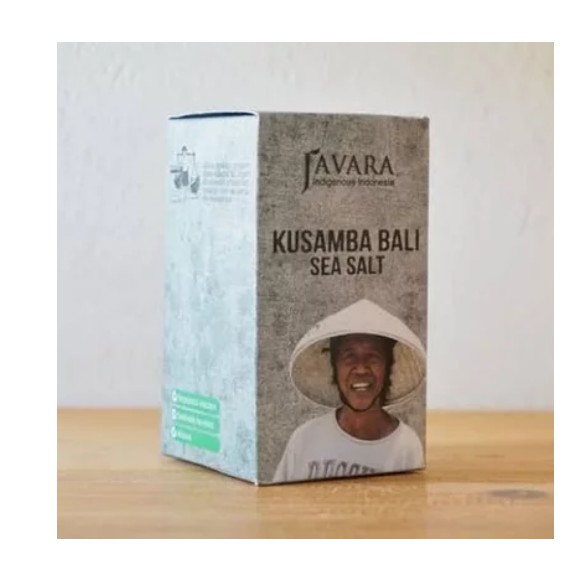 

Javara Kusamba Sea Salt 100g Garam Laut Bali Artisan Salt 100 gram