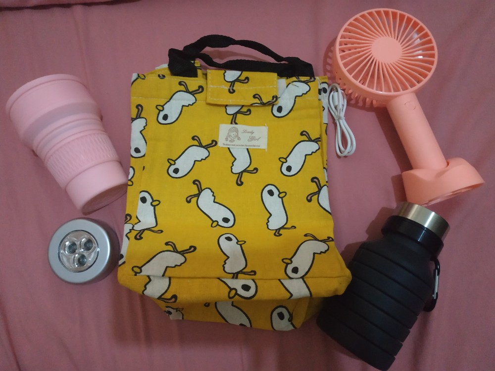 Botol Air 550ml - Collapsible Silicone Water Bottle 550ml