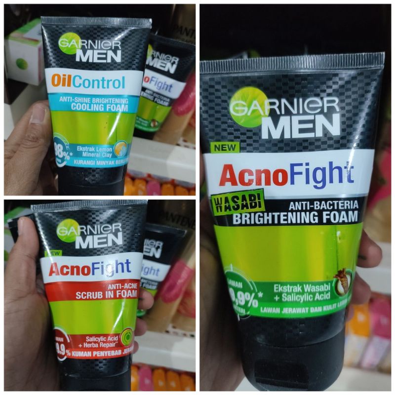 GARNIER MEN Facial Foam All Varian 100ml