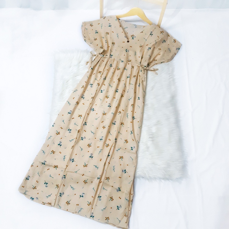 Daster Kekinian Model Kimono Panjang Motif Busui Friendly