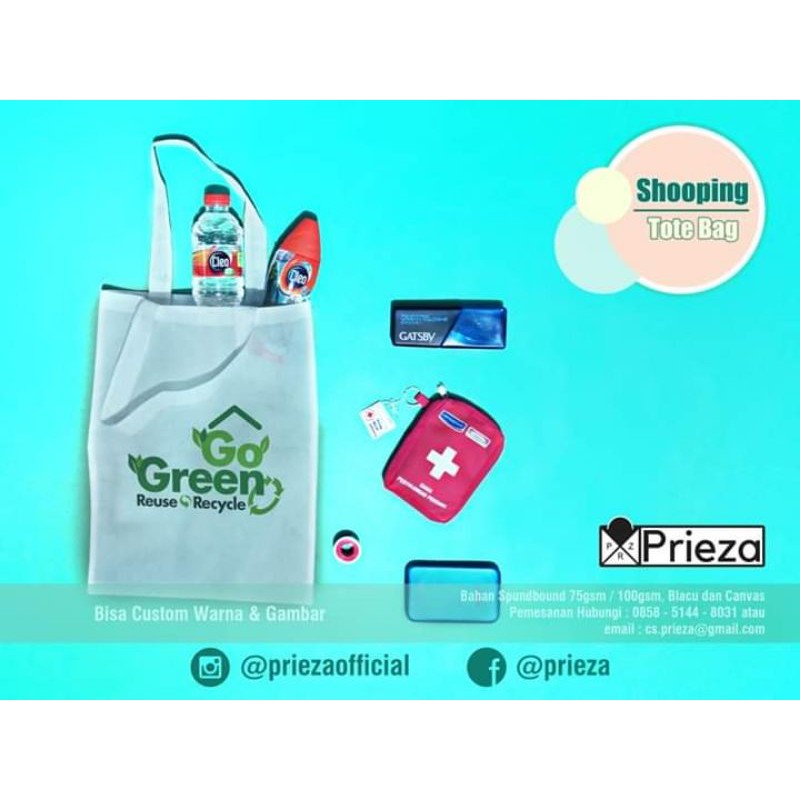 

Tas Spunbond Jahit / Tas hajatan / Tas seminar / Tas ulang tahun uk 25 x 35