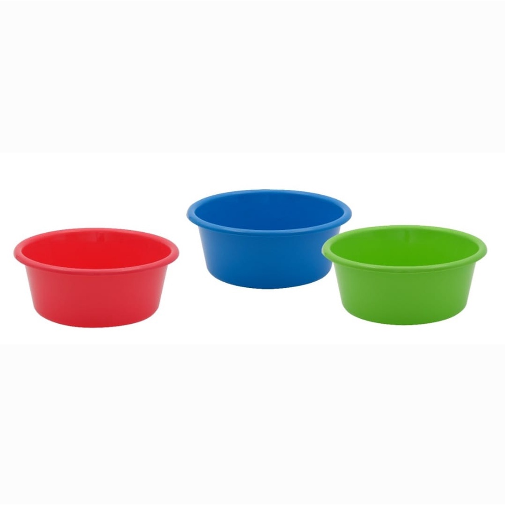 BasicHome By LionStar Baskom Air 2 Liter Nikki Basin No 20 Ember Bak Plastik