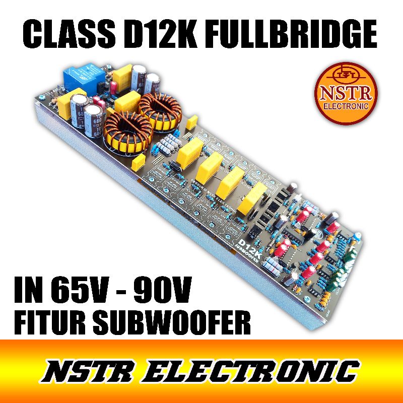 CLASS D 12K FULLBRIDGE + SUBWOOFER TANPA ARUS BIAS EXTERNAL