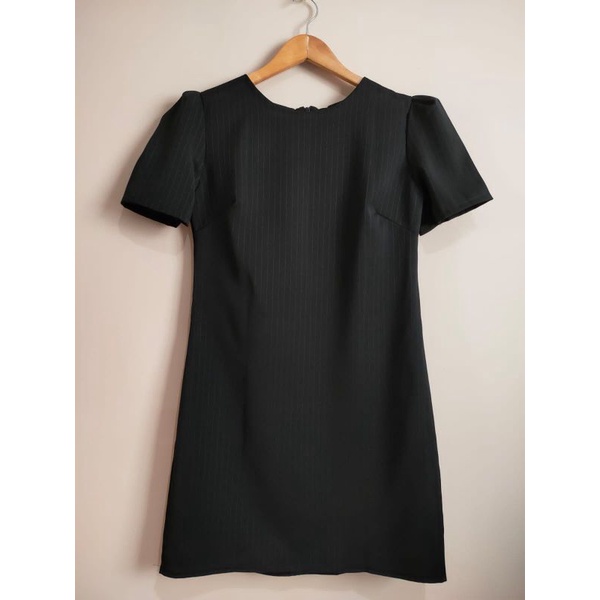 Dress Hitam Polos - Dress/Terusan/Gaun/Baju Wanita
