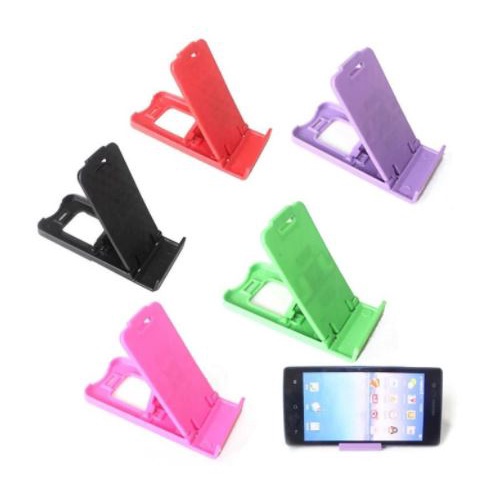 Dudukan Handphone Lipat / Stand Hp Tablet / Holder Lipat Mini / Holder Universal / Holder Hp