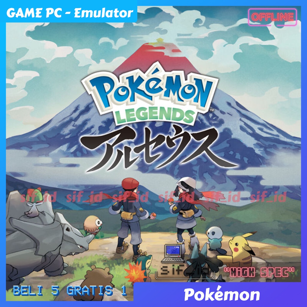 Pokemon Legends Arceus (Ryujinx Emu) - GAME PC