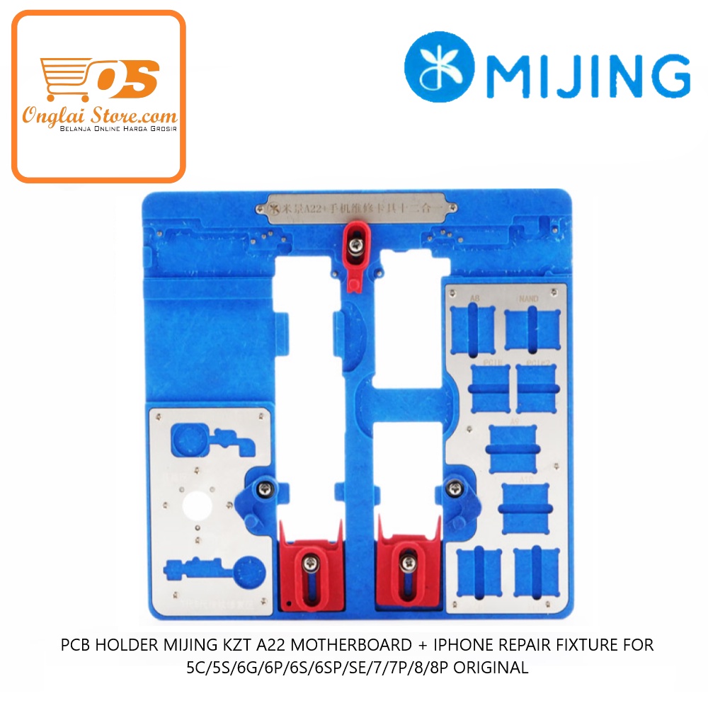 PCB HOLDER MIJING KZT A22+ for iPhone 5C/5S/6G/6P/6S/6SP/SE/7/7P/8/8P/XR/SE2 ORIGINAL