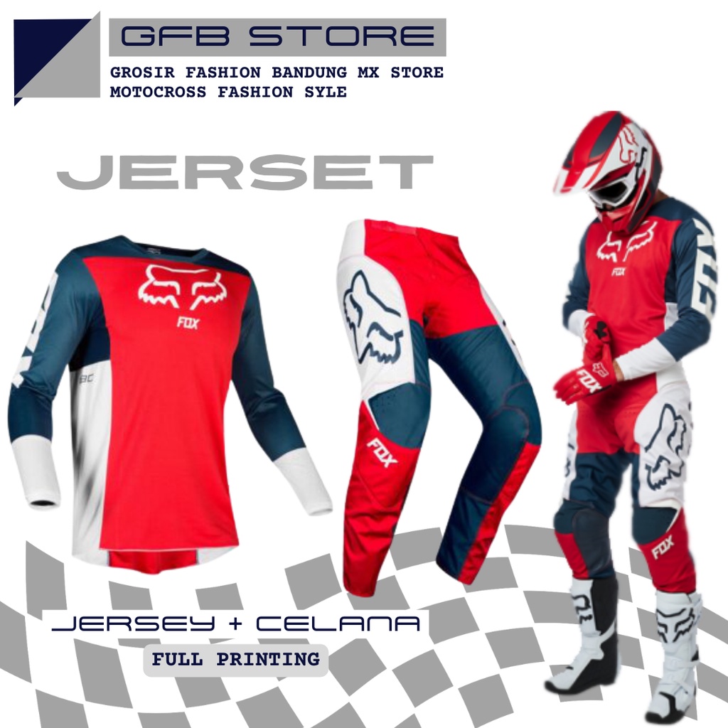 jersey set motocross | celana cross | jersey trail