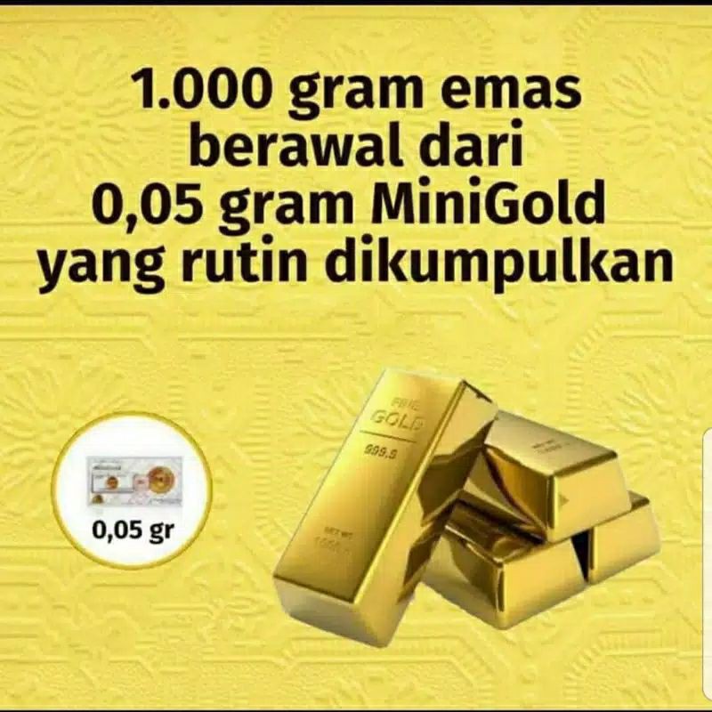 Emas Mini Gold 0,025