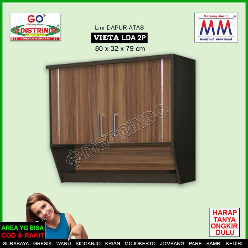 Kitchen set 2 Pintu Atas / Bawah Memang Murah tapi Manfaat Maksimal Kwalitas terjamin .