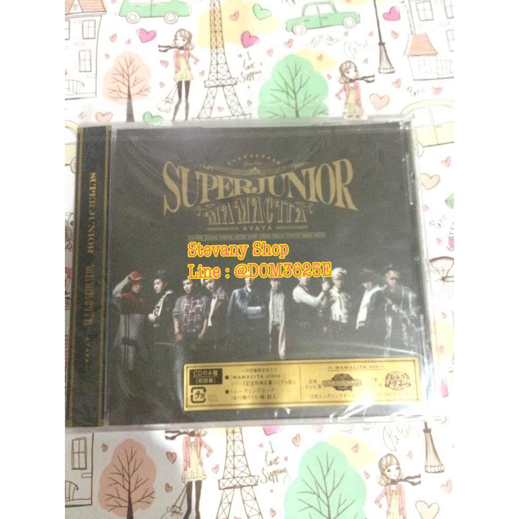 Super Junior - MAMACITA Japan Ver CD REG (UNSEALED)