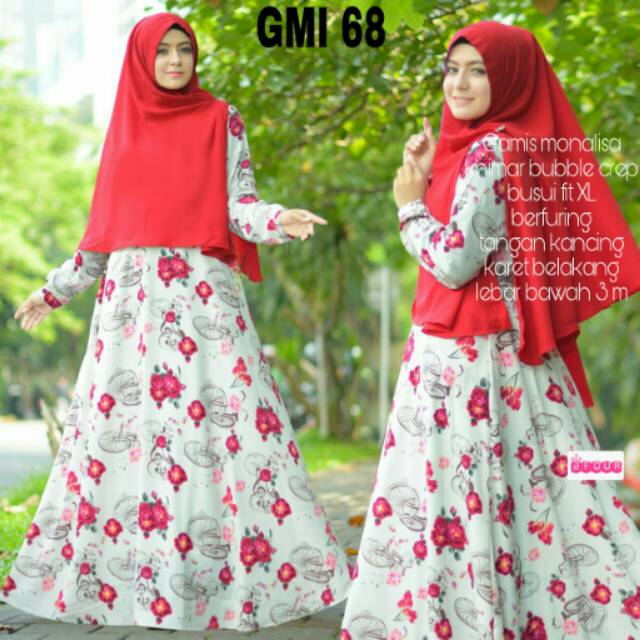 RESTOCK..GAMIS MONALISA..SEPEDA SHABBY