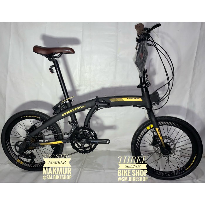 SEPEDA LIPAT PACIFIC 2980 RX 8.0 VT 20 INCH BLACK