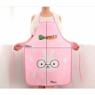  ACQ Celemek Masak Anti Air  Apron Waterproof Karakter 