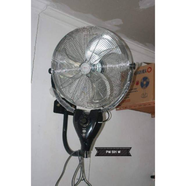 Kipas angin maspion baling baling besi ukuran 20 inc PW 501 W