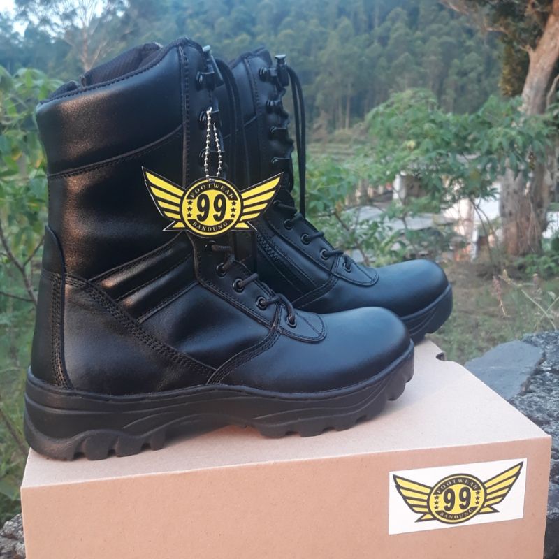 PROMO!!  SEPATU PDL TNI , POLISI , SECURITY( MURAH BERKUALITAS ) GRATIS!!! KAOS KAKI PDL