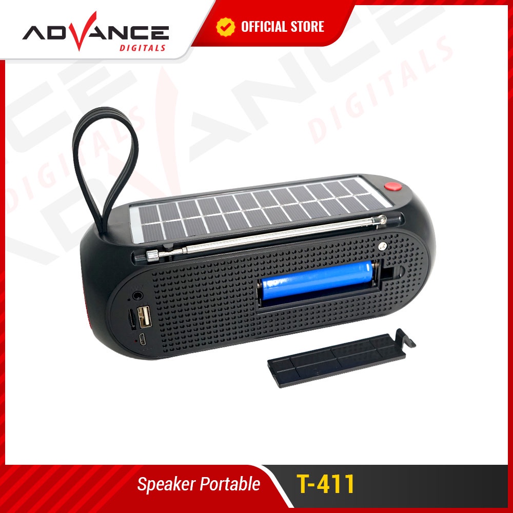 Advance Digitals Speaker Bluetooth T411 Portable Surya Speaker Radio Senter