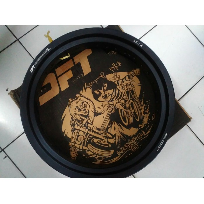 velg almunium 350 16 dft hitam #HAM
