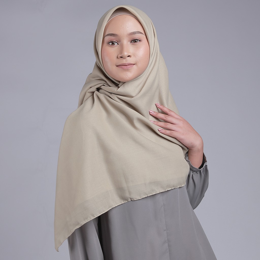 Kerudung Segiempat Zoya AISHA PLAIN SCARF syar'i