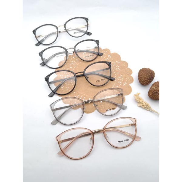 Kacamata Wanita MIU-MIU paket lensa bluray.&photocromic