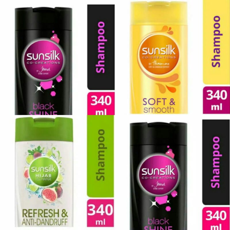SUNSILK SHAMPOO 340ML | Shopee Indonesia