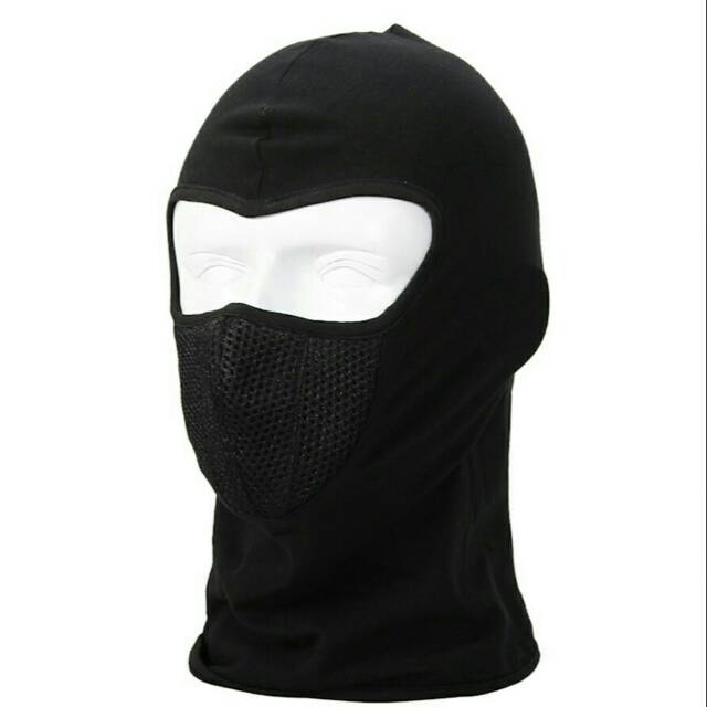 Masker ninja polisi buron topeng full wajah motor