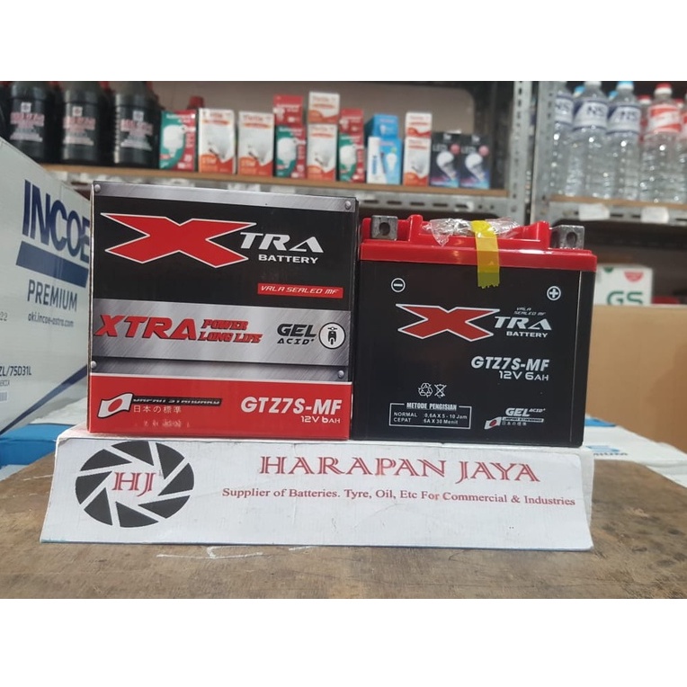 AKI MOTOR XTRA GTZ7S (6AH) GEL