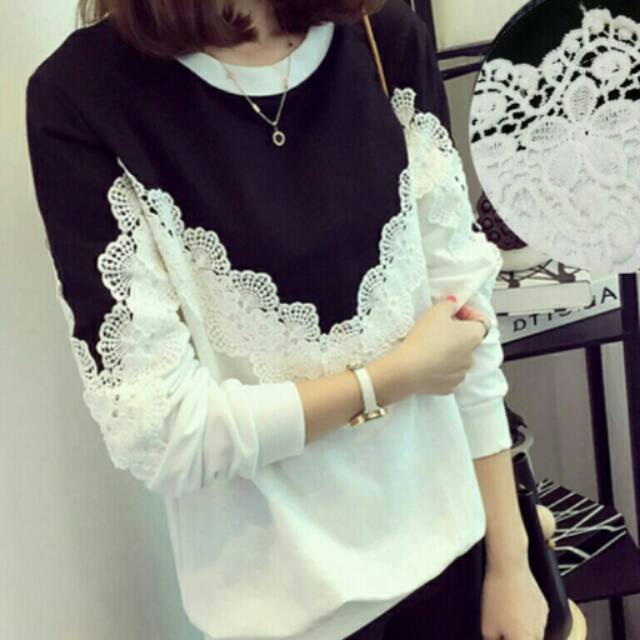 Atasan Wanita BLUS CAVALIER P3Z3 Viral 2023 Promo Crinkle Best Seller Modern Atasan Wanita Awet COD 