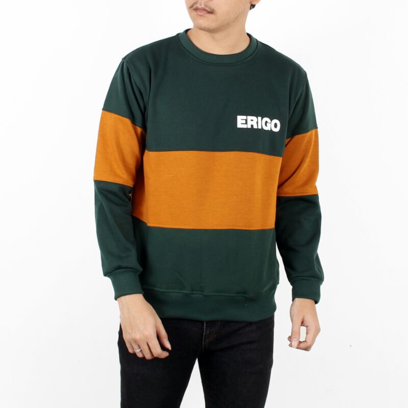 Crewneck Erigo Sweater Pria Sweatshirt Unisex