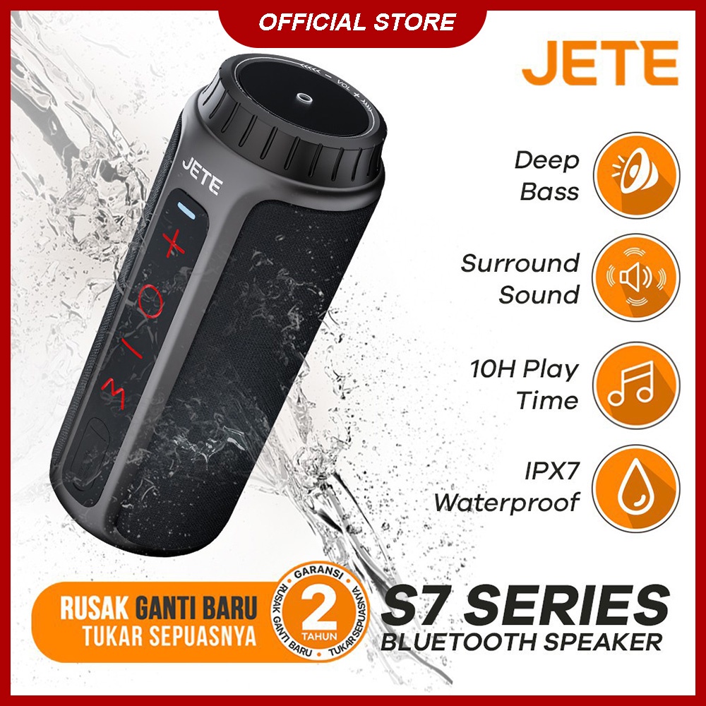 SPEAKER JETE S7 BLACK - ORIGINAL JETE